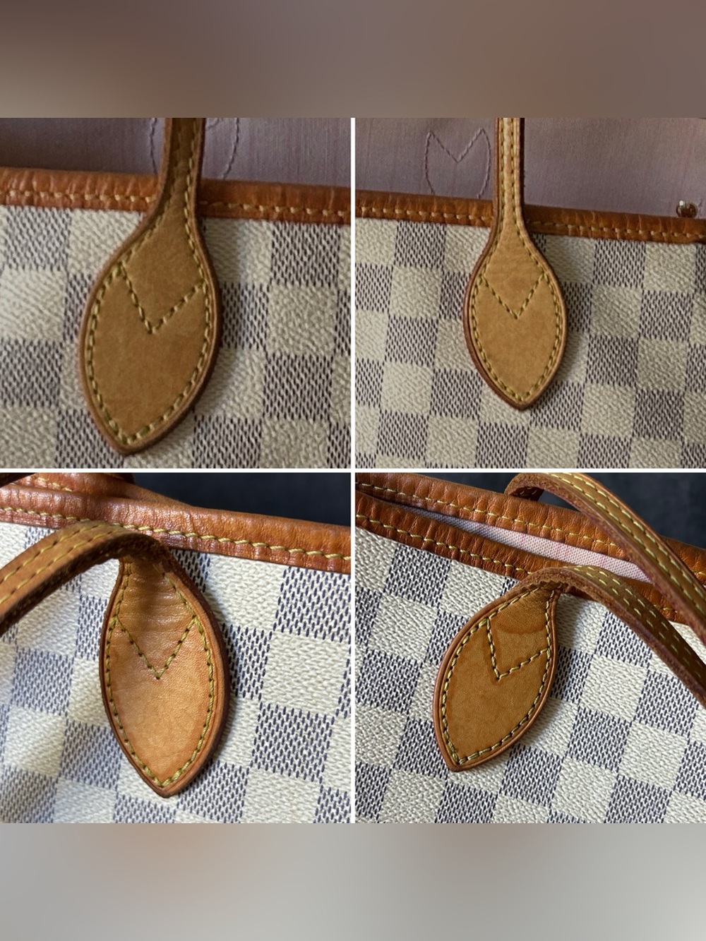 Louis Vuitton Azur Rose Ballerine GM Neverfull - Picture 11 of 17